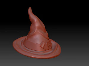The witchs hat 3D Print Model