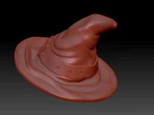 The witchs hat 3D Print Model