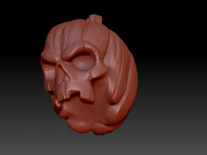 Pumpkin head 3D Print Model