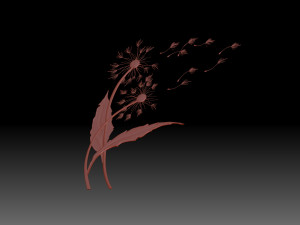 Dandelion Modelo de Impressão 3D