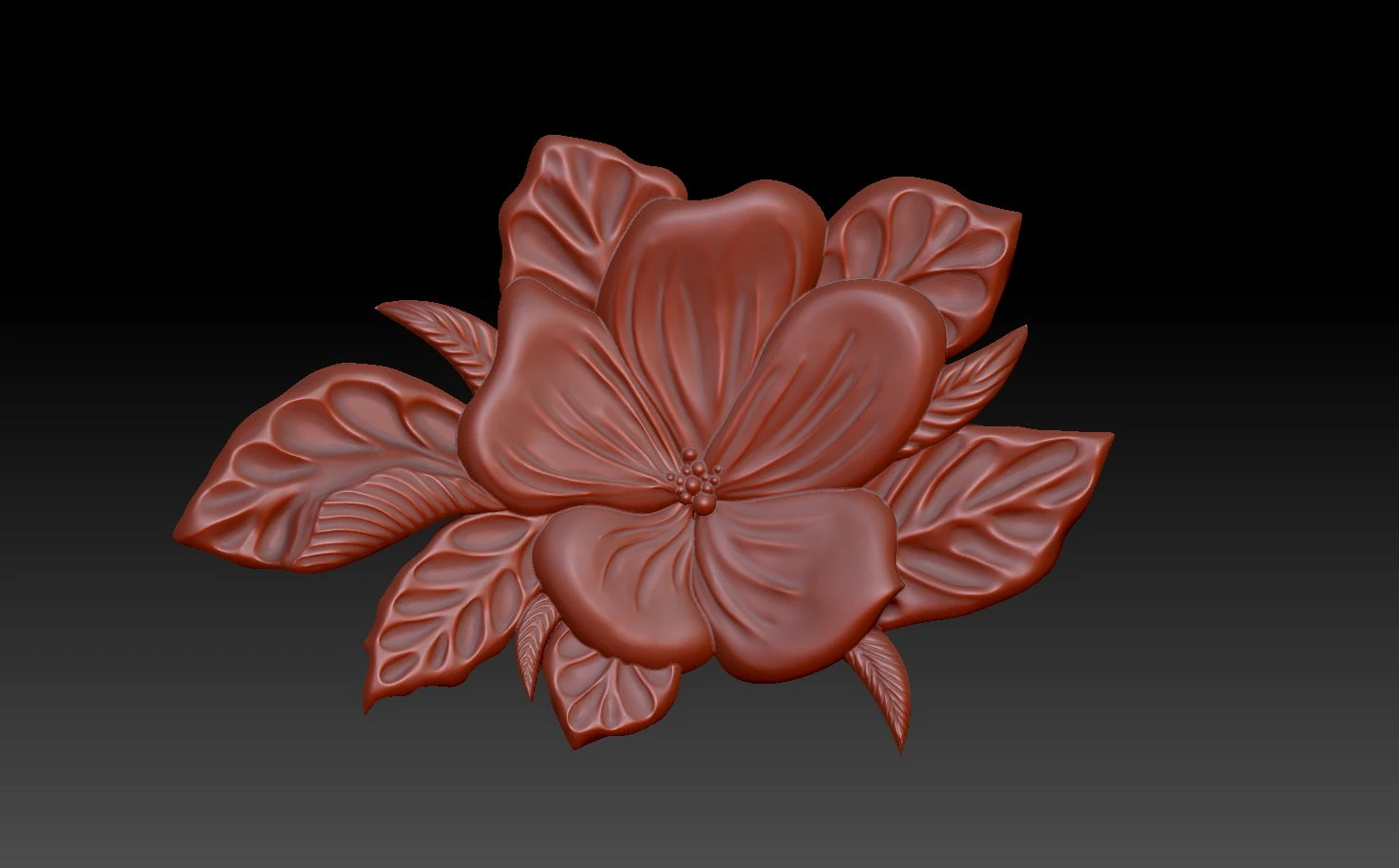 Flowers 3D Print Model .c4d .max .obj .3ds .fbx .stl .blend 