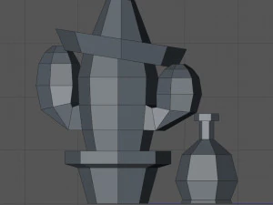 Cactus in the hat 3D Print Model