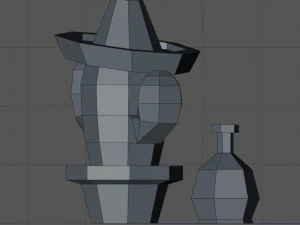Cactus in the hat 3D Print Model