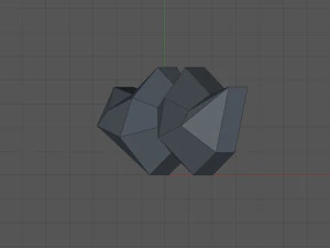 Low poly moustache 3D Print Model