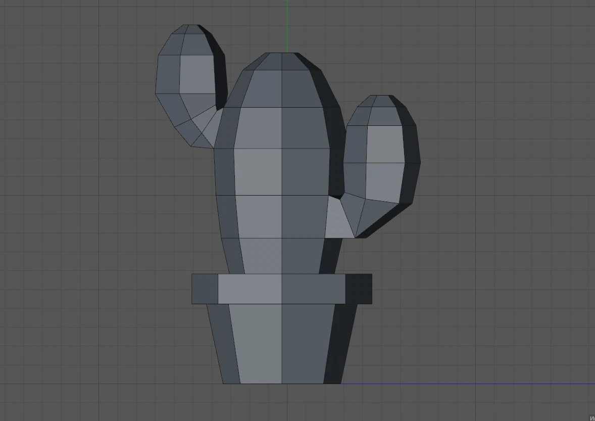 Cactus in the hat 3D Print Model .c4d .max .obj .3ds .fbx .stl .blend 