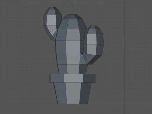 Cactus in the hat 3D Print Model