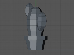 Cactus in the hat 3D Print Model