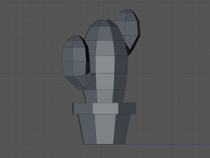 Cactus in the hat 3D Print Model