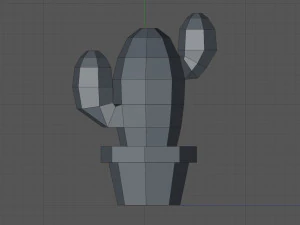 Cactus in the hat 3D Print Model