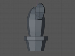 Cactus in the hat 3D Print Model