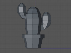 Cactus in the hat 3D Print Model