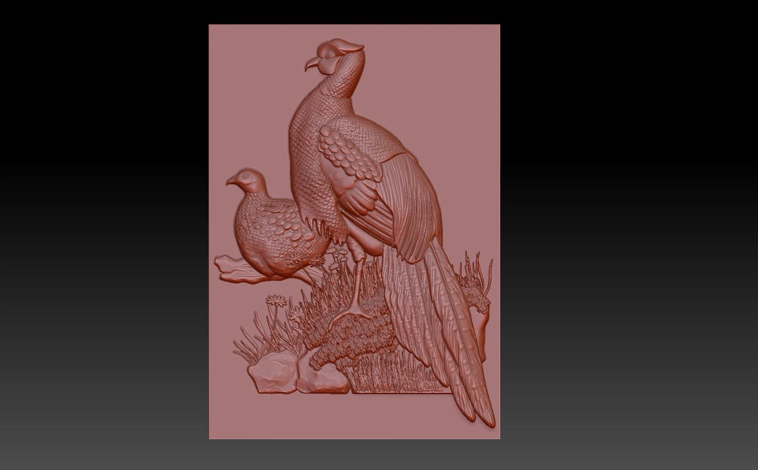Birds 3D Print Model .c4d .max .obj .3ds .fbx .stl .blend 