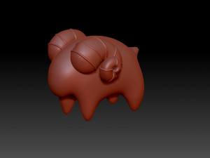 Figurine ram 3D प्रिंट मॉडल