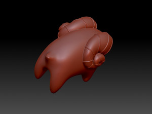 Figurine ram 3D प्रिंट मॉडल
