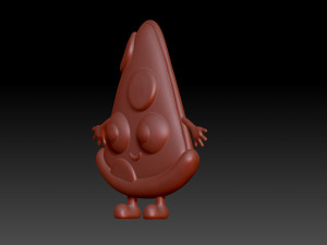 Pizza 3D 프린트 모델