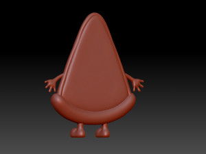 Pizza 3D 프린트 모델