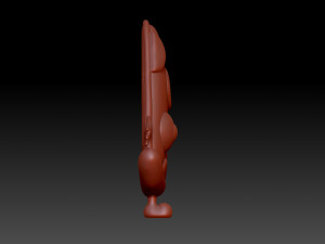 Pizza 3D 프린트 모델