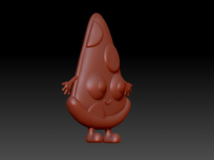 Pizza 3D 프린트 모델