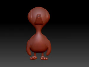 Duckling 3D Print Model