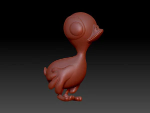 Duckling 3D Print Model