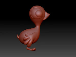 Duckling 3D Print Model