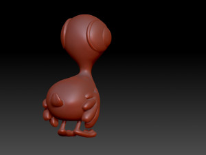 Duckling 3D 프린트 모델