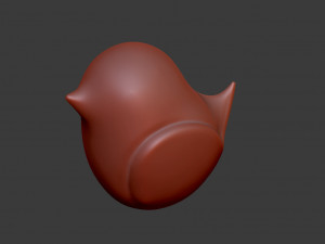 Little bird Model do druku 3D