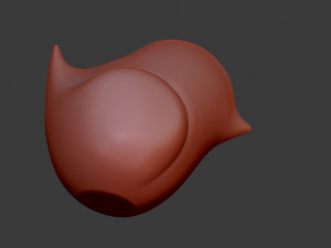 Little bird Model do druku 3D