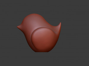 Little bird Model do druku 3D