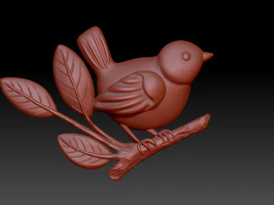 Birdie 3D Print Model