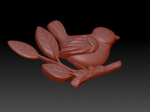 Birdie 3D Print Model