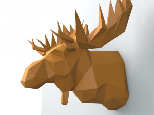 Moose 3D Print Model