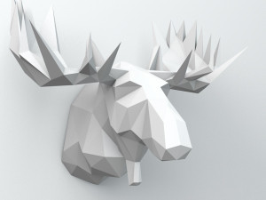 Moose 3D 打印模型