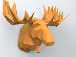 Moose 3D 打印模型