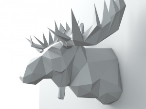 Moose 3D 打印模型