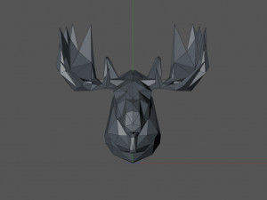 Moose 3D 打印模型