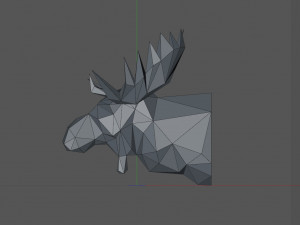 Moose 3D 打印模型