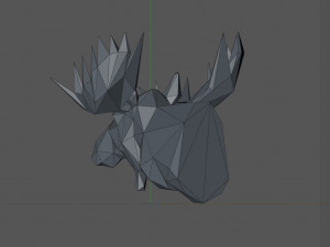 Moose 3D 打印模型