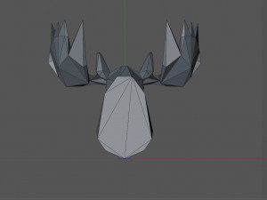 Moose 3D 打印模型