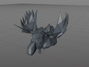 Moose 3D 打印模型