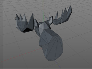 Moose 3D 打印模型