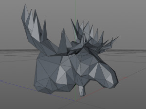Moose 3D 打印模型
