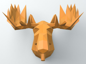 Moose 3D 打印模型
