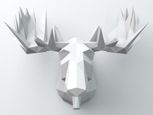 Moose 3D 打印模型