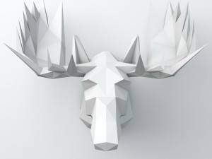 Moose 3D 打印模型