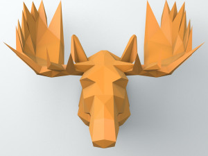 Moose 3D 打印模型