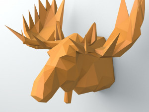 Moose 3D 打印模型