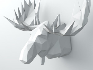 Moose 3D 打印模型