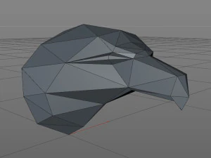 Eagle head 3D Print Model