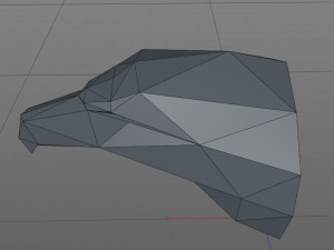 Eagle head Modelo de impresión 3D